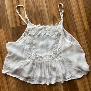 LF Seek the Label Spaghetti Strap Crop Tank Top M